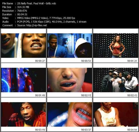 Nelly Feat. Paul Wall - Grillz - Download High-Quality Video(VOB)