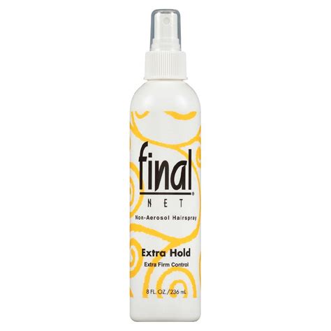 Final Net Hairspray All Day Hold Extra Hold Unscented 8 oz (Pack of 2) - Walmart.com - Walmart.com