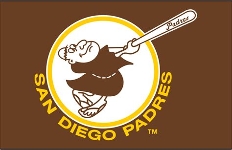 San Diego Padres Primary Dark Logo - National League (NL) - Chris ...