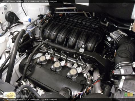 3.8 Liter SOHC 24-Valve V6 Engine for the 2011 Mitsubishi Endeavor ...