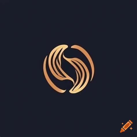 Elegant minimalistic logo design on Craiyon