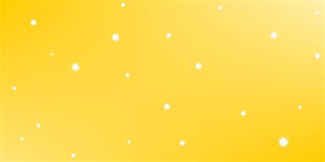 Bright yellow glow background with white dots as stars or snowflakes ...