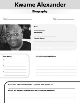 Kwame Alexander Biography Author Research Project by Learning Pyramid