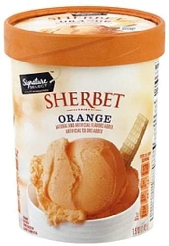 Orange Sherbet Ice Cream Nutrition Facts | Besto Blog