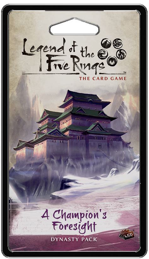 Legend of the Five Rings LCG: A Champion's Foresight