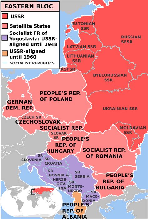 Soviet Satellite States | Schoolshistory.org.uk