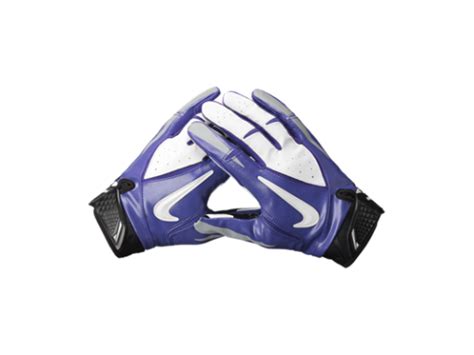 Nike College Rivalry Vapor Jet Men's Football Gloves (L) LSU Eye of the ...