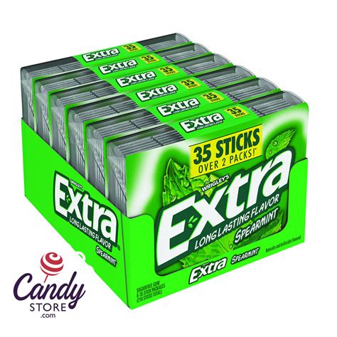 Extra Spearmint Gum Mega Pack 4.13oz - 6ct | CandyStore.com