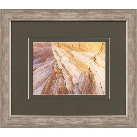 Paragon Paragon Plastic Framed 26-in H x 30-in W Abstract Paper Print ...