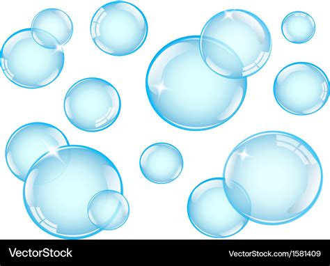 Shiny bubbles Royalty Free Vector Image - VectorStock