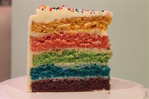 Rainbow Layer Cake