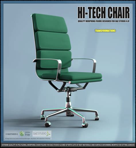 Hi-Tech Chair Daz Content by Sagittarius A