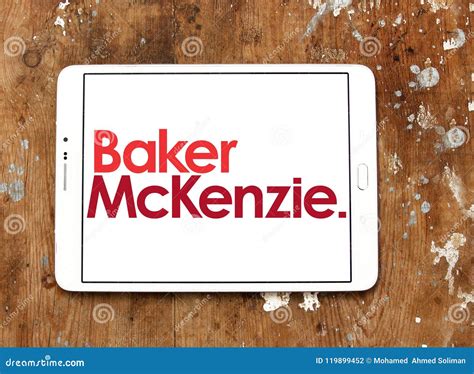 Baker McKenzie Law Firm Logo Editorial Photography - Image of baker, icon: 119899452