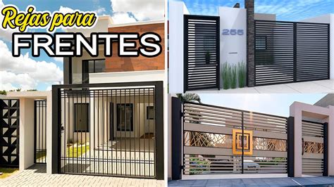 100 Ideas de REJAS para FACHADAS | Rejas para casas, puertas y ventanas ...