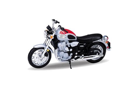 Buy Welly 1:18 '02 Triumph Thunderbird Diecast Motorcycle Model Collection (Red) (L x W x H), 12 ...