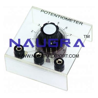 Potentiometer, Linear, physics laboratory instruments and physics lab ...