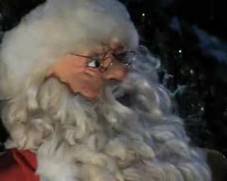 Animatronics Santa Clause as a part of Christmas Decoration from KD Decoratives - YouTube