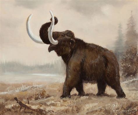 MAMMUTHUS PRIMIGENIUS | Prehistoric wildlife, Prehistoric, Wooly mammoth