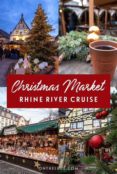 A Christmas market river cruise on the Rhine | Christmas in europe, Christmas market cruise ...