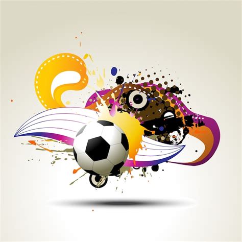 Free Vector | Abstract football background