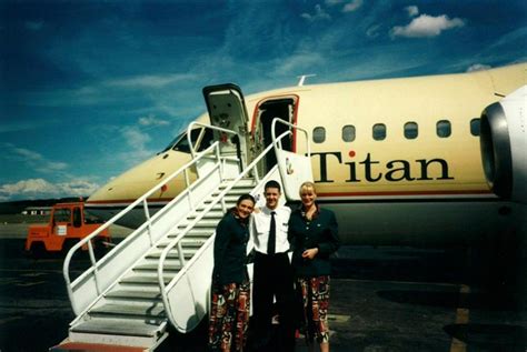 35 Years of Cabin Crew Uniform - Titan Airways