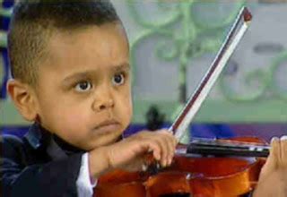 Germany ♦ 德国 ♦ Deutschland: Akim Camara - five-year-old violinist