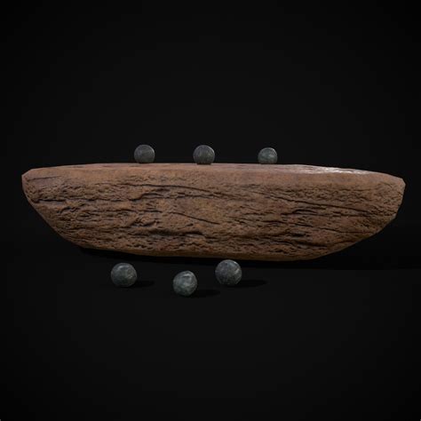 Ancient Stone Game - 3D Model by Get Dead Entertainment