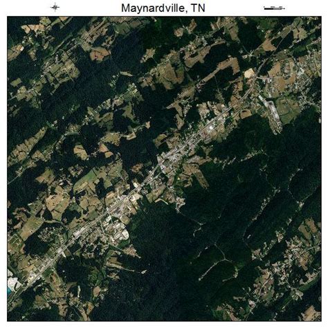 Aerial Photography Map of Maynardville, TN Tennessee