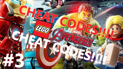 LEGO Avengers: All Known Cheat Codes #3 - YouTube