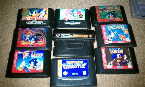 My Sonic The Hedgehog game collection : gamecollecting