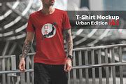 T-Shirt Mockup Urban Edition Vol. 3, a Shirt Mockup by Mockup Cloud