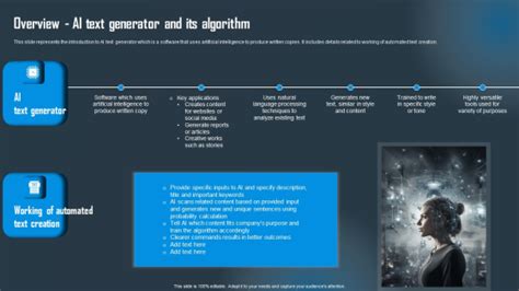 Overview AI Text Generator And Its Algorithm Slides PDF - PowerPoint ...