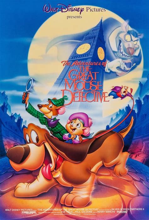 The Great Mouse Detective Movie Poster (#2 of 2) - IMP Awards