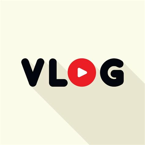 Tutorial vlog logo, flat style 15390470 Vector Art at Vecteezy