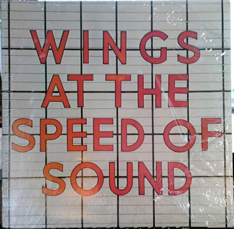 Wings – Wings At The Speed Of Sound (1981, Terre Haute, Vinyl) - Discogs