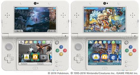 Nintendo 3DS Themes - 100 Poké Night Stroll / Ultra Beasts - Pocketmonsters.Net