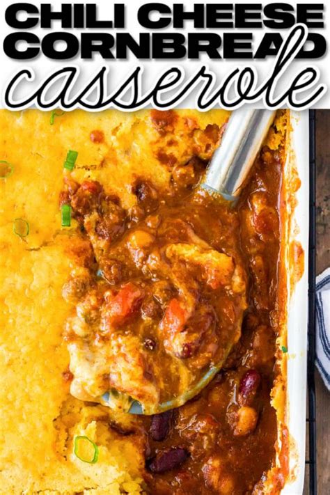 Chili Cornbread Casserole - Mama Loves Food