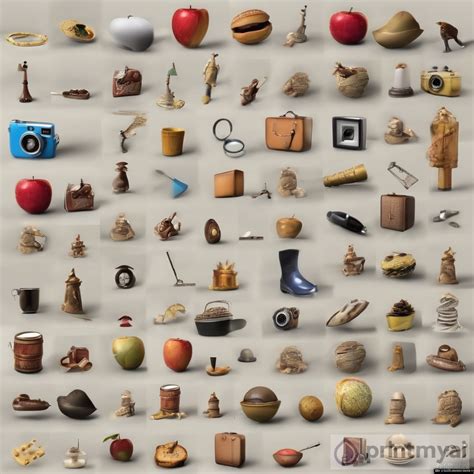 30 Random Objects: An Art Exhibition | PrintMyAi