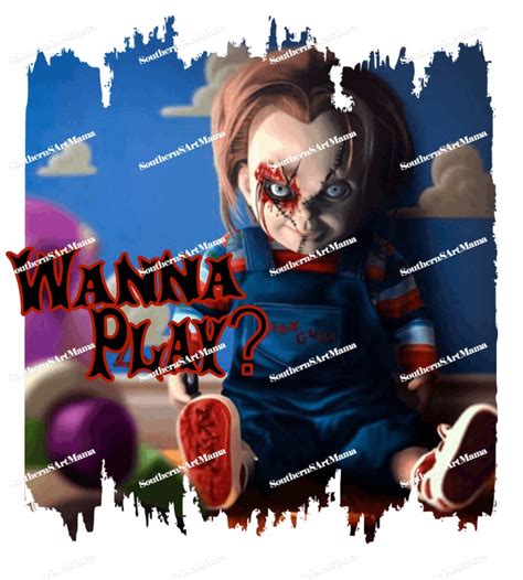 Wanna play Childs play Chucky Png digital download | Etsy