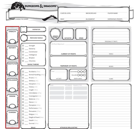 Character Sheets - D&D Newbie Sessions