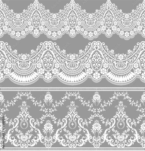 Vector set of design elements: seamless texture, borders, frames.vector ...