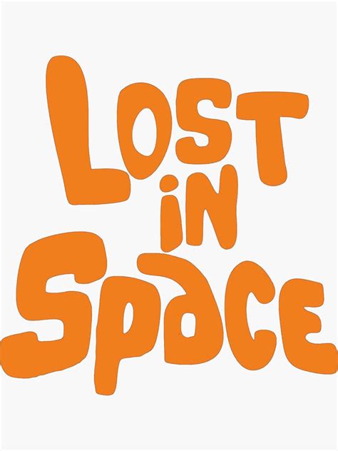 "LOST in SPACE" Sticker by GourangaStore | Redbubble