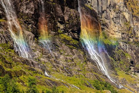 Download Nature Seven Sisters Waterfall, Norway HD Wallpaper