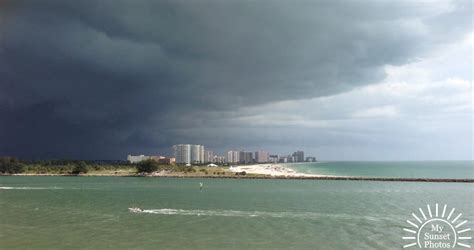 Sand Key Park before the storm