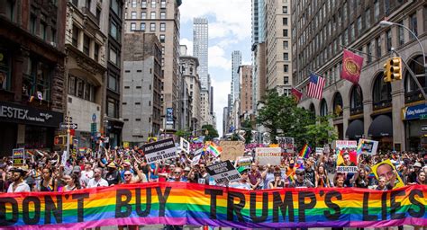 Photos: NYC's Massive LGBTQ Pride Parade Mixes Party And Protest ...