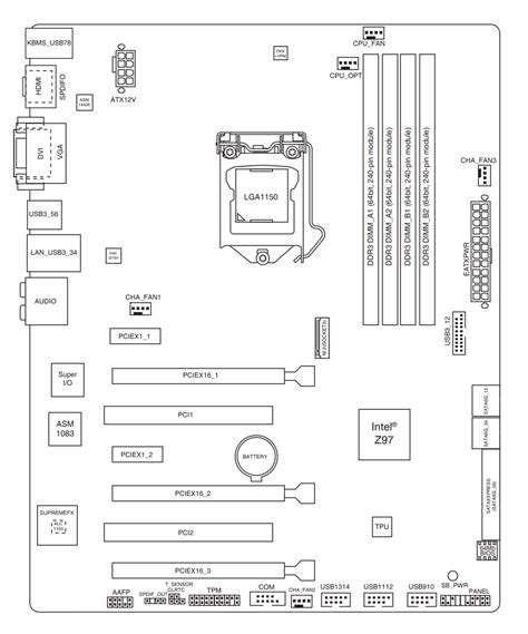 Computer Wiring Diagram Motherboard - Wiring Diagram and Schematic