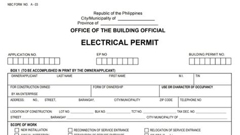 Electrical Permit | Electrician Philippines