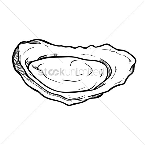 Oyster Drawing at GetDrawings | Free download