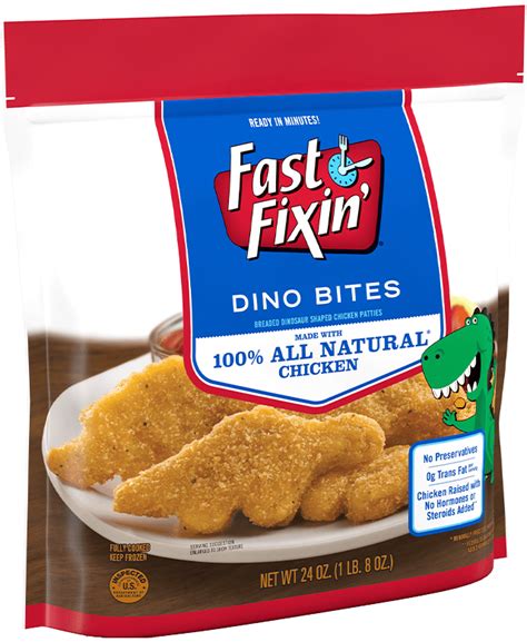 Dino Bites Chicken Nuggets | Fast Fixin'