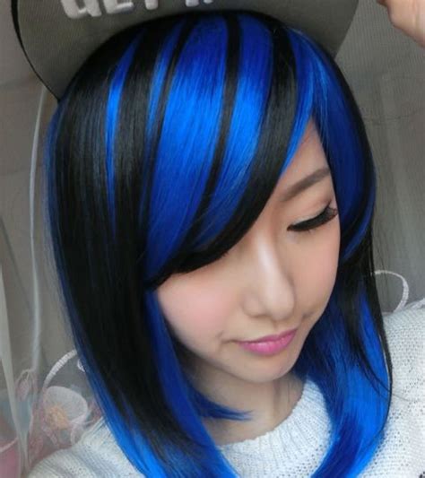 Blue hairstyles 2018-2019 - Hair Colors